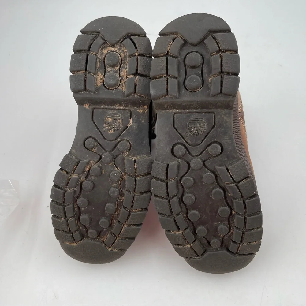Timberland Boy’s Classic Brown Suede -SZ 12.5 C- Waterproof Hiking Boots